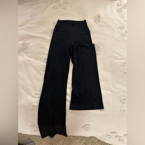 Aerie offline black flare leggings